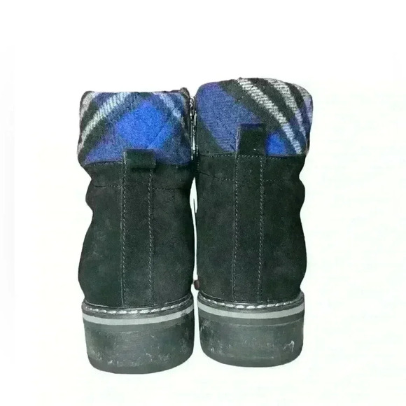 Blondo Raina Waterproof Ankle Boots Blue Flannel trim 9.5​ - Picture 6 of 16